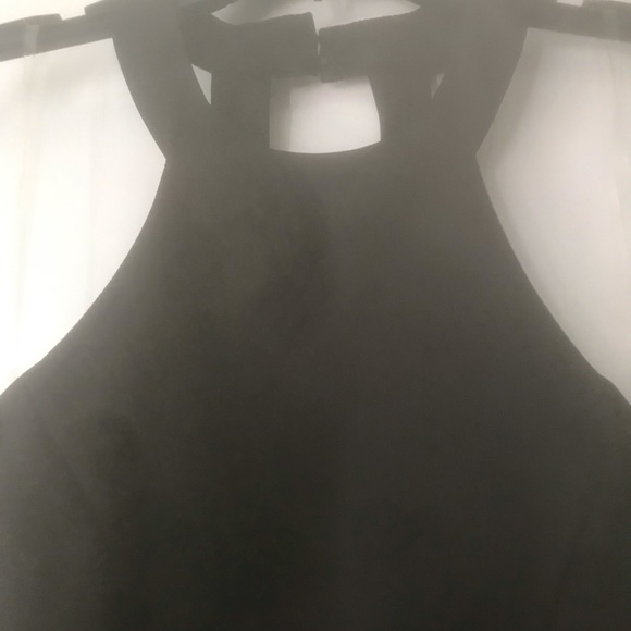 BLACK SHORT SEXY DRESS - Picture 2 of 4